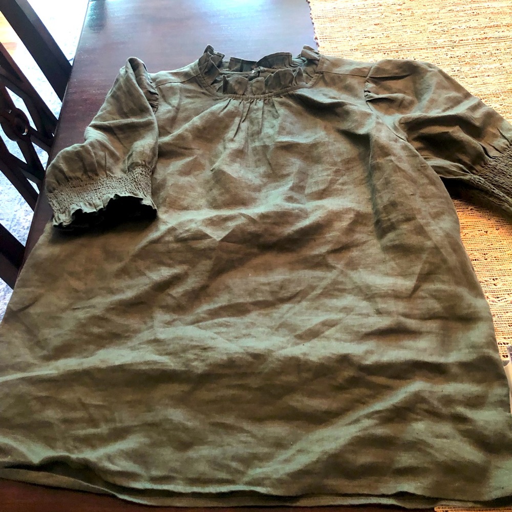 Jcrew linen shirt